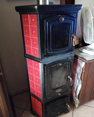 stufa a legna con forno 