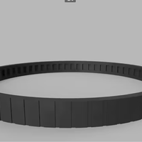 2 Cinghie  sega a nastro metallo Parkside PMB 1100