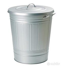 Bidone con coperchio