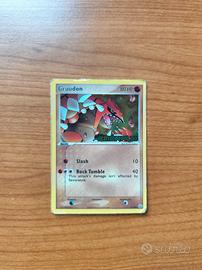 Pokemon Groudon holo 5/106 Ex Emerald