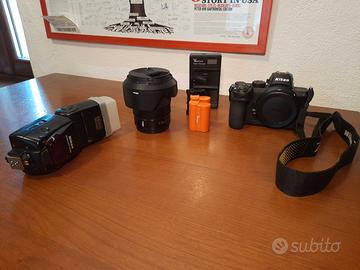 Nikon Z5 + 24-70 f4 + accessori