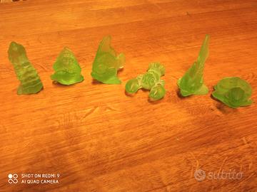 animaletti marini in vetro