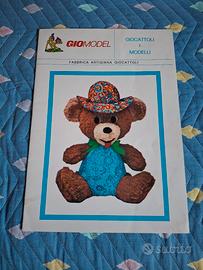 album cartamodelli per giocattoli di stoffa 