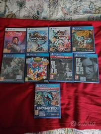 lotto 9 giochi per PS4 e PS5