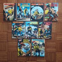Lotto di 9 Albi Tex Sergio Bonelli N. 529/537