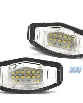 LUCI LED PER TARGA HONDA CIVIC ACURA LEGEND CITY O