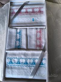 Asciugamani misto lino corredo