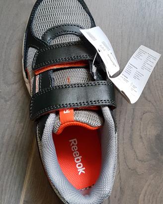 Scarpe da ginnastica Reebok n.33 vera pelle 