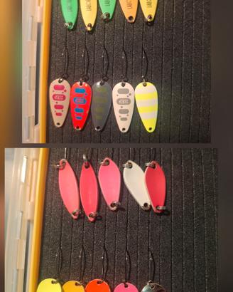 lotto 10 spoon trout area laboratorio black flagg