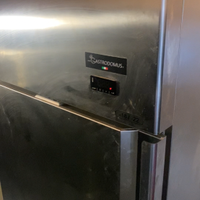 Congelatore verticale in acciaio inox