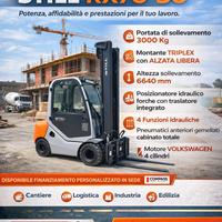 Carrello elevatore diesel STILL Triplex