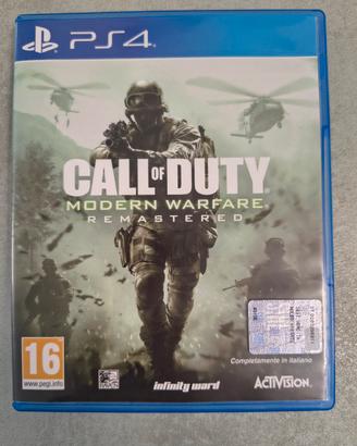 Call of Duty Modern Warfare Remastered PS4