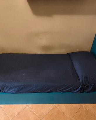 Letto singolo Colombini "SECTOR" c/contenitore