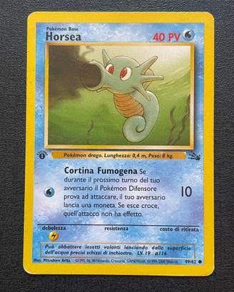 Horsea 49/62 1 Edizione Fossil 2000