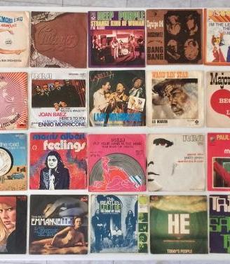 Lotto vinili 45 giri