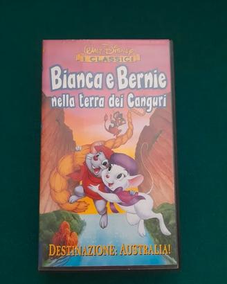 Cassetta vhs Disney I classici Bianca e Bernie nel