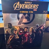Marvel Avengers La Collezione 6 film blue-ray