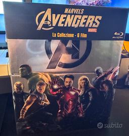 Marvel Avengers La Collezione 6 film blue-ray