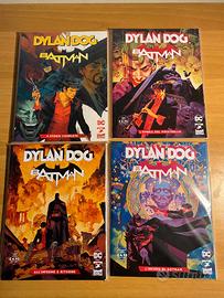 Dylan Dog e Batman - 4 albi -  Saga Completa