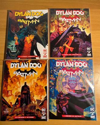Dylan Dog e Batman - 4 albi -  Saga Completa