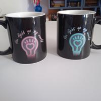 2 tazze magiche -  ernesto - termosensibili