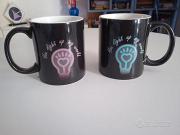 2 tazze magiche -  ernesto - termosensibili