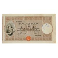 1000 lire Banco di Sicilia splendida e naturale