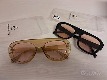 occhiali da sole alla moda mai usati
