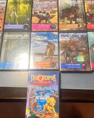 10 DVD dinosauri i dominatori della preistoria