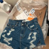 Shorts di jeans pullembear