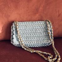 Borsa in fettucia con catena