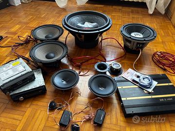 Materiale impianto audio