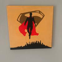 Quadro dipinto a mano - Superman