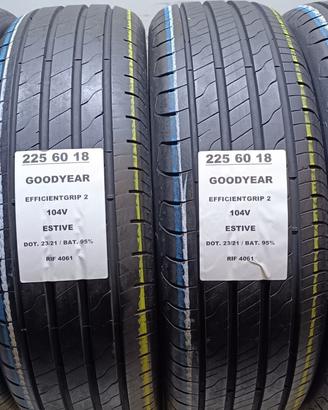 4 GOMME 225 60 18 GOODYEAR RIF4061