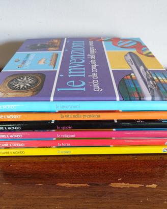 Lotto 6 libri "Capire il Mondo" Touring Junior Vin
