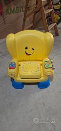 poltroncina educativa fisher price