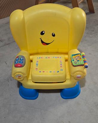 poltroncina educativa fisher price