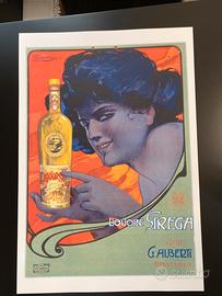 Poster Liquore Strega 33 × 48 cm liberty vintage