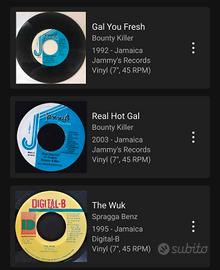 15 Vinili 7" Reggae Dancehall Rari (Jamaica-Uk)