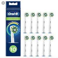 Testine ricambio Oral-B Cross Action 10 pezzi b/n