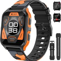 Smartwatch Uomo Donna Militare, Effettua/Risponde