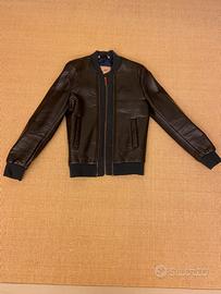 Giubbotto in pelle ecologica Zara Uomo