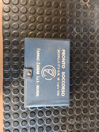 Kit Pronto Soccorso Vintage Farmac-Zabban 1958 Cas