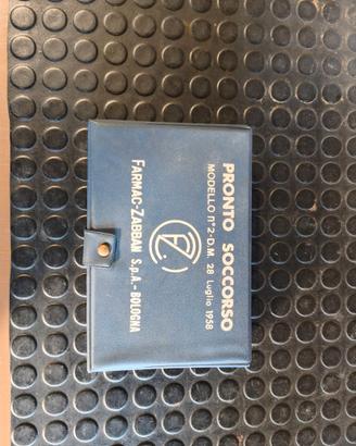 Kit Pronto Soccorso Vintage Farmac-Zabban 1958 Cas