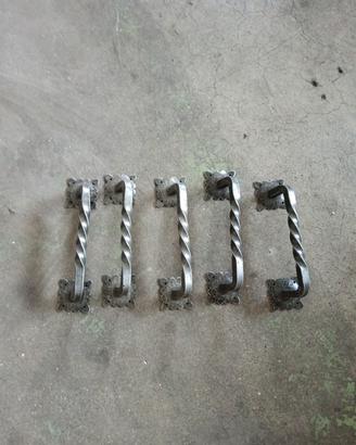 maniglie da portone in ferro battuto 