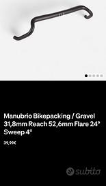 Manubrio bikepacking nuovo
