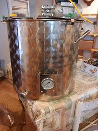 Pentola motorizzata per marmellata/confetture.