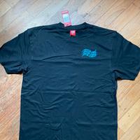Santa Cruz t-shirt nera - Nuova con cartellino - L