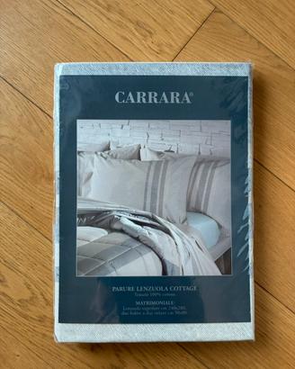 Parure letto cotone CARRARA