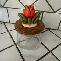 Barattolo Thun con tulipano